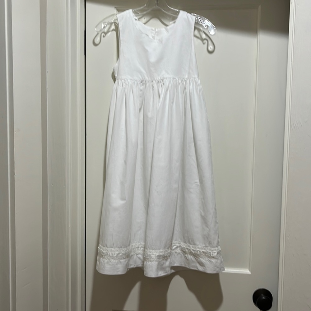 Strasburg White Float Dress, “Bella” by Sheree Aust